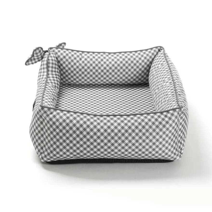Leeby cama viscoelástica vichy para perros