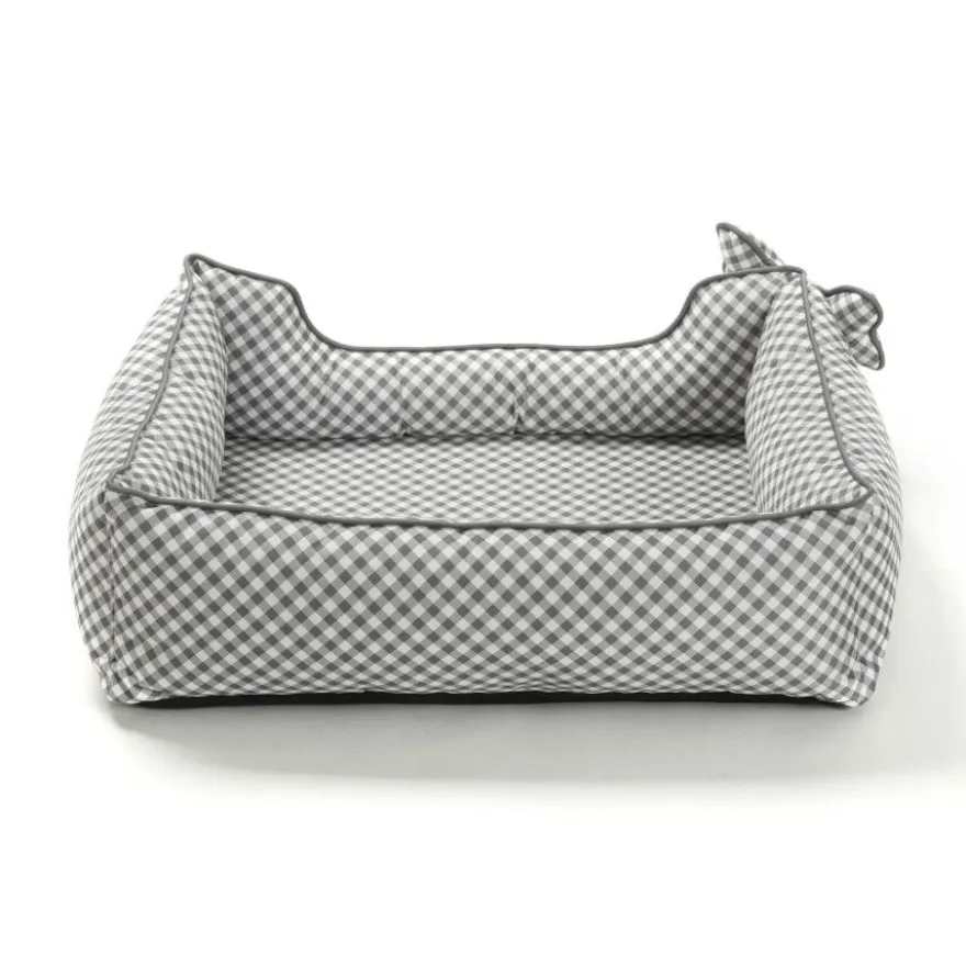 Leeby cama viscoelástica vichy para perros