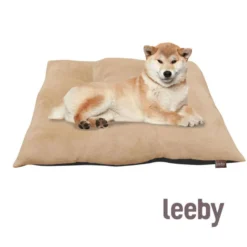 Leeby Cojín Acolchado Beige para perros