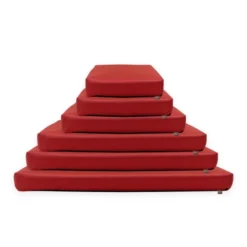 Leeby Cojín Waterproof Anti Pelos Rojo para perros