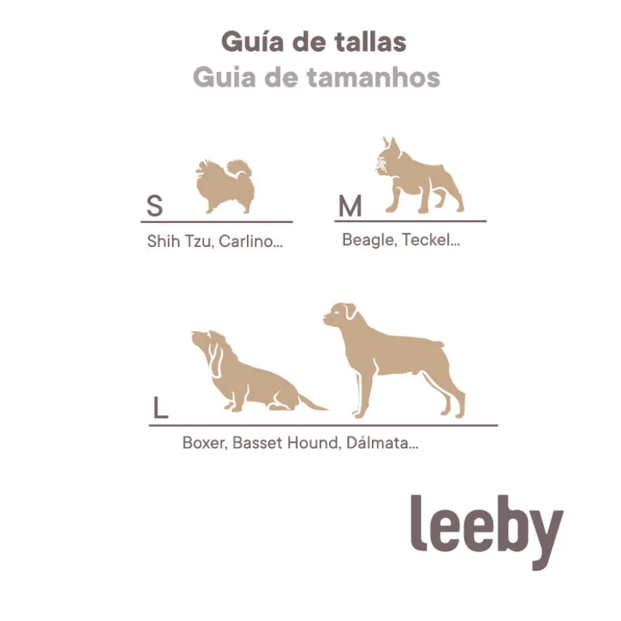 Leeby colchón impermeable rojo para perros