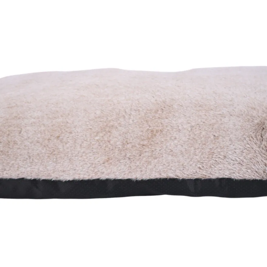 Leeby colchón suave beige para perros