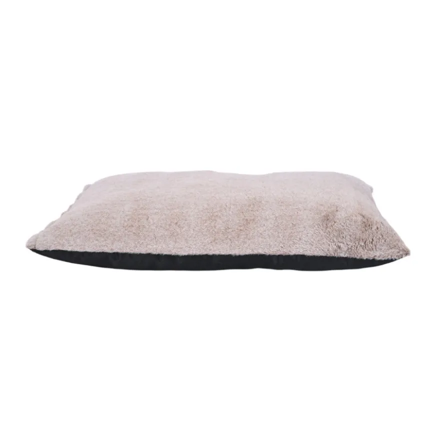 Leeby colchón suave beige para perros