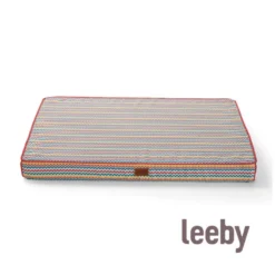 Leeby colchón viscoelástico colorido para perros
