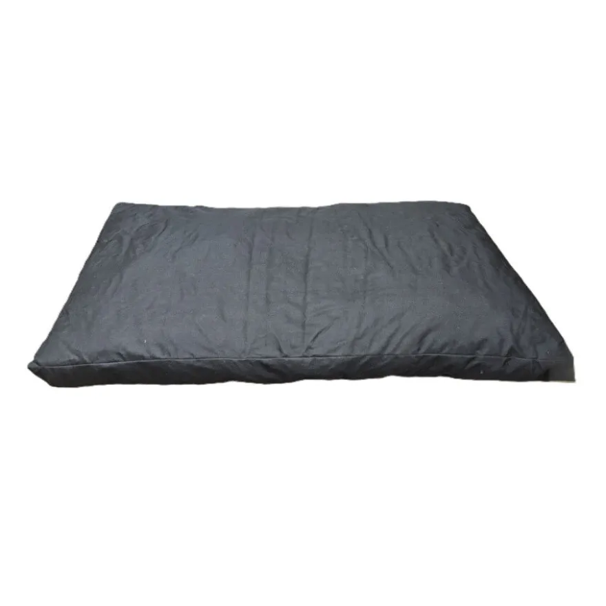 Leeby colchón waterproof negro para perros
