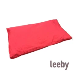 Leeby colchón waterproof rojo para perros