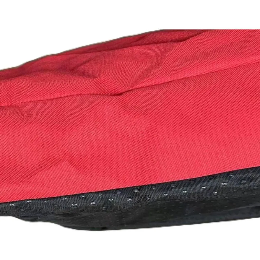 Leeby colchón waterproof rojo para perros
