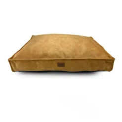 Leeby Colchoneta Impermeable y Desenfundable Dorada para perros