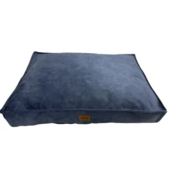 Leeby Colchoneta Impermeable y Desenfundable Azul Marino para perros