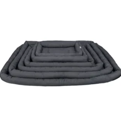 Leeby Colchoneta Suave Negra para perros