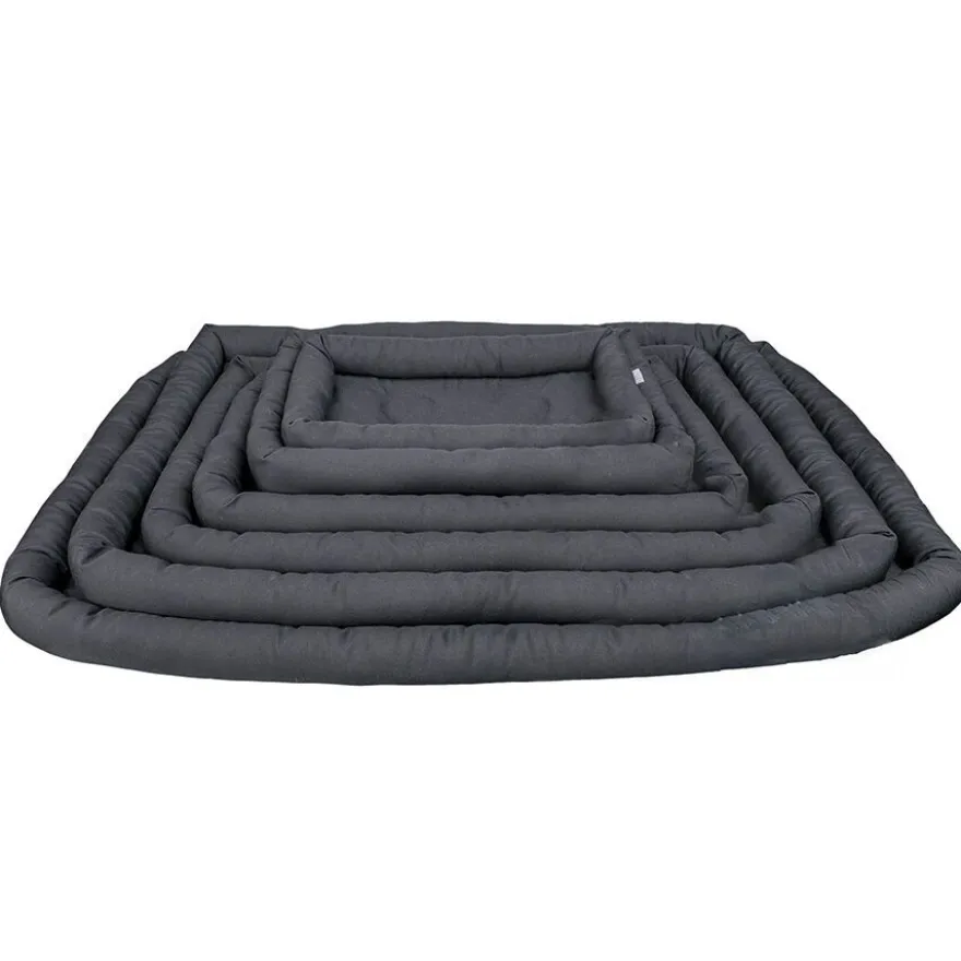 Leeby Colchoneta Suave Negra para perros