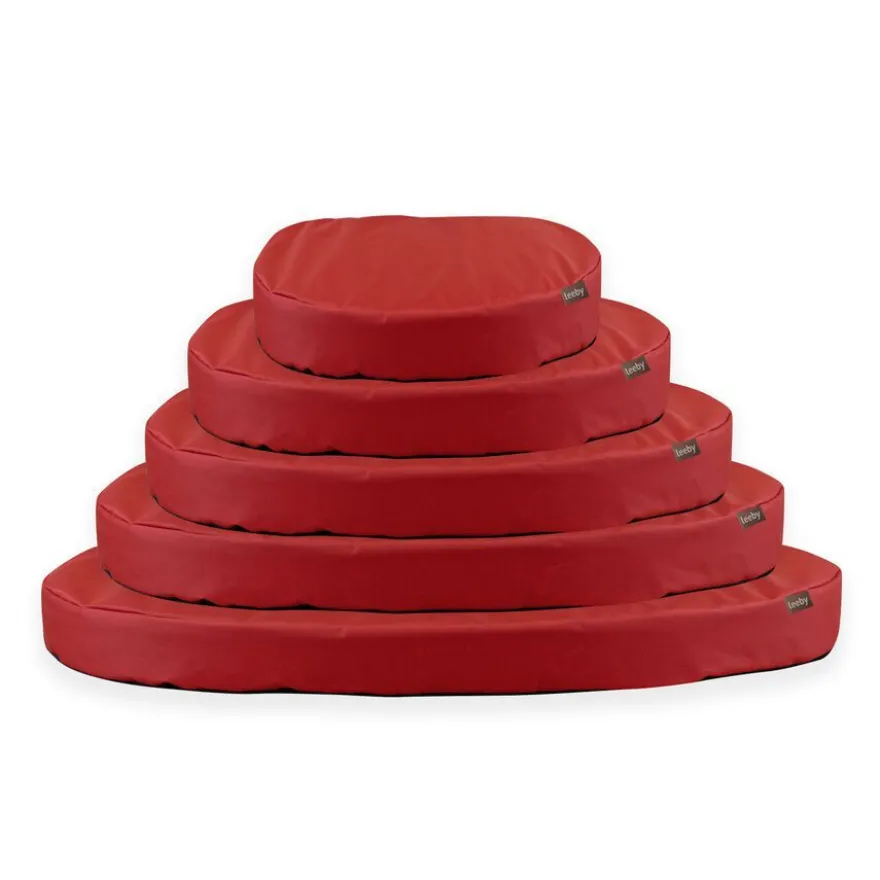 Leeby Colchoneta Waterproof y Desenfundable Roja para perros