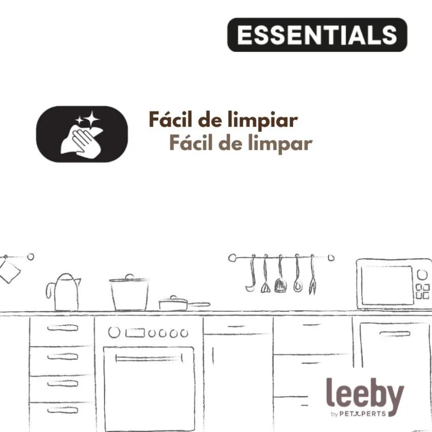 Leeby Contenedor de Comida para perros