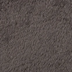 Leeby cuna redonda suave gris para gatos