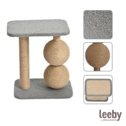 Leeby Jolly rascador de yute para gatos