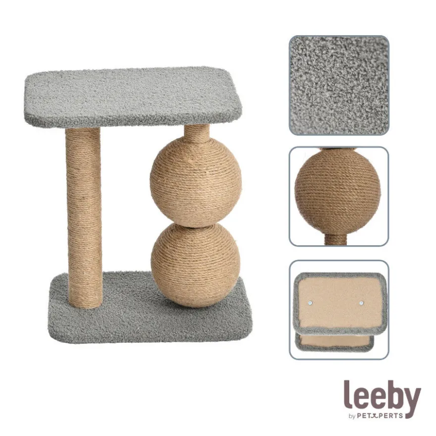 Leeby Jolly rascador de yute para gatos