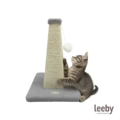 Leeby Katya pirámide rascador con juguete para gatitos
