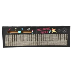 Leeby Kitty teclado rascador de cartón con bola para gatos