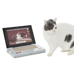 Leeby Lola rascador de cartón en forma de ordenador para gatos