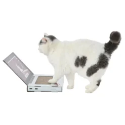 Leeby Lola rascador de cartón en forma de ordenador para gatos