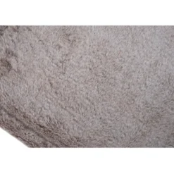 Leeby manta suave marrón para perros