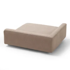 Leeby sofá chaiselongue beige para perros