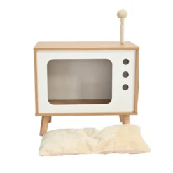 Leeby Thierre TV cama nido rascador para gatos