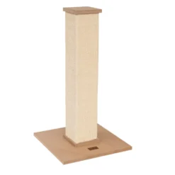 Leeby Vida rascador de sisal cuadrado para gatos
