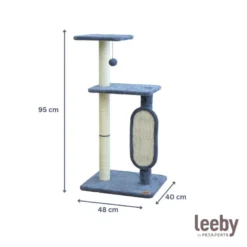 Leeby Voltaire torre rascador con juguete para gatos