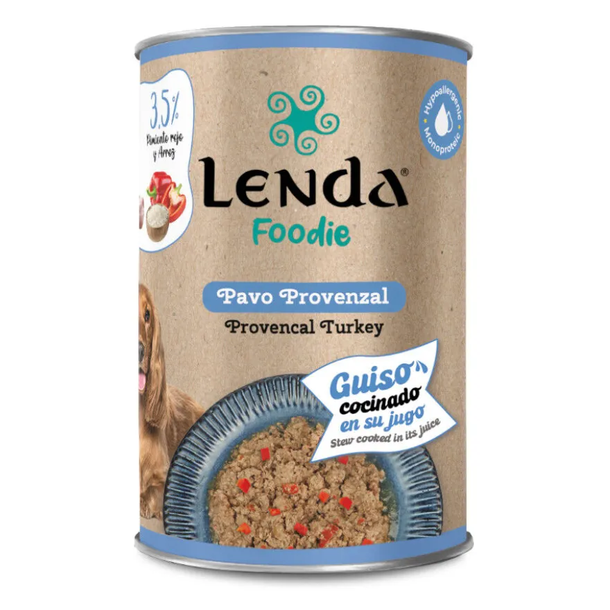 Lenda Pavo Provenzal lata para perros
