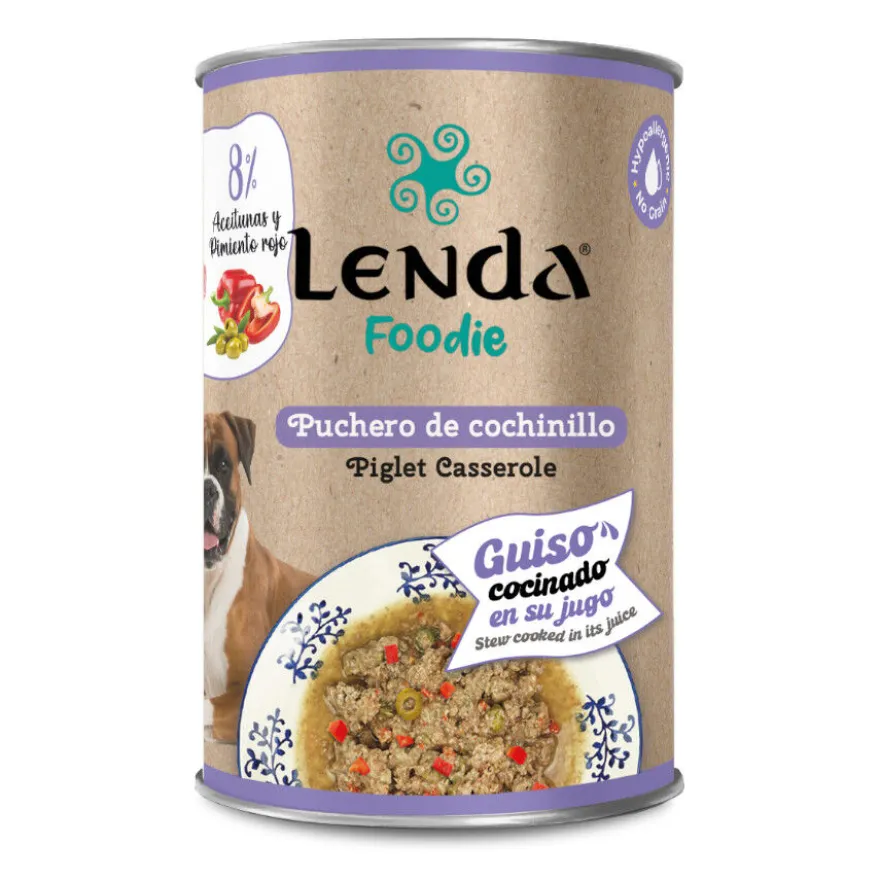 Lenda Puchero de Cochinillo lata para perros