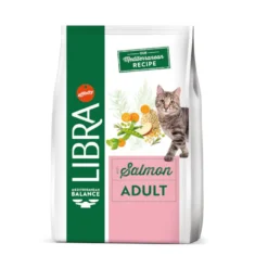 Libra Adult Salmón y Arroz pienso para gatos