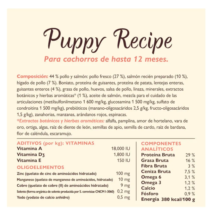 Lily's Kitchen Puppy Pollo y Salmón pienso para perros
