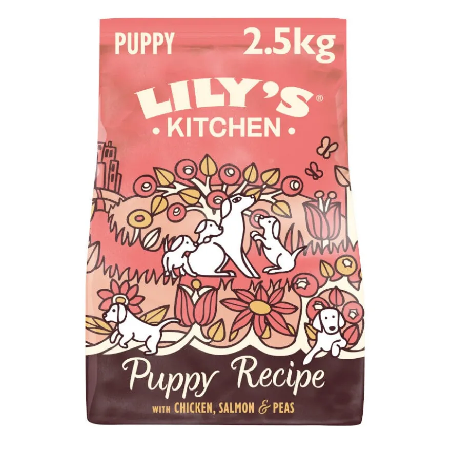Lily's Kitchen Puppy Pollo y Salmón pienso para perros