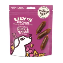 Lily's Kitchen Salchichas Mini Pato y Venado para perros