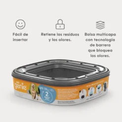 Litter Genie Laminas Recambio Excremento para perros