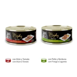 Majesty Adult Mix Terrine lata para gatos – Pack