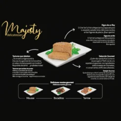 Majesty Adult Mousse Mix lata para gatos - Pack