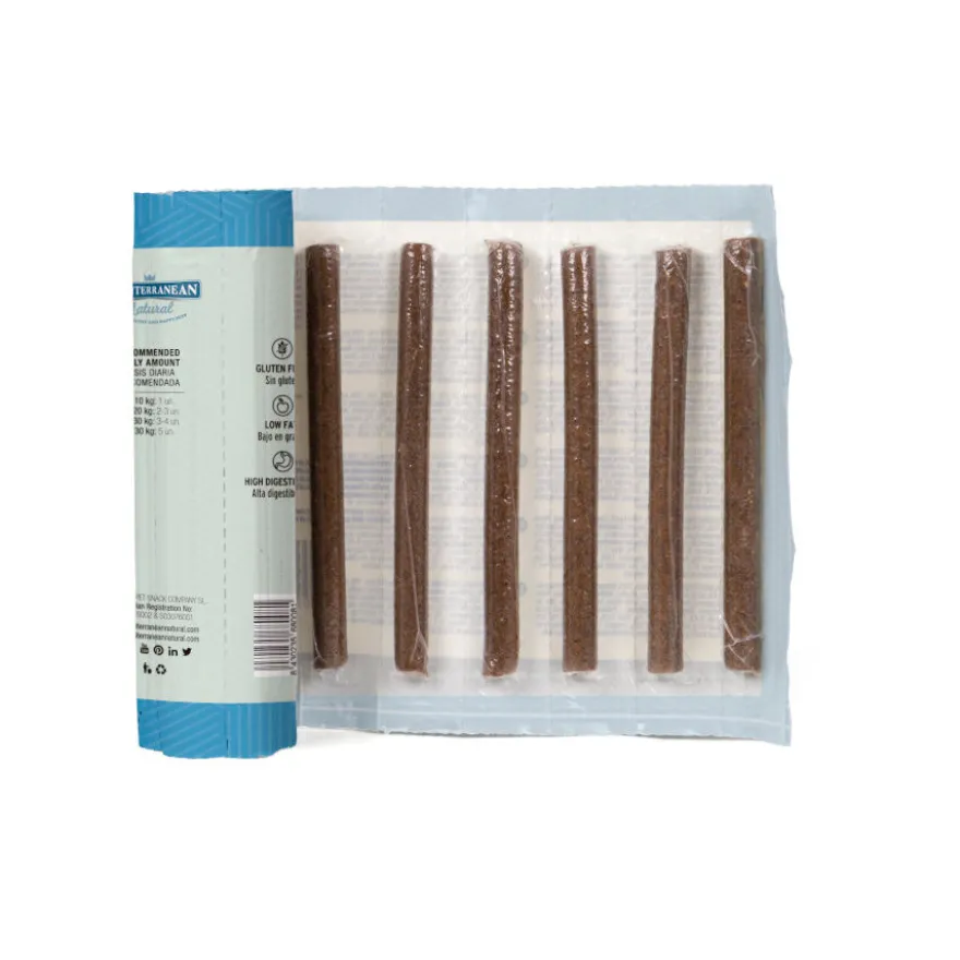 Mediterranean Natural Serrano Barritas de Salmón y Atún para perros