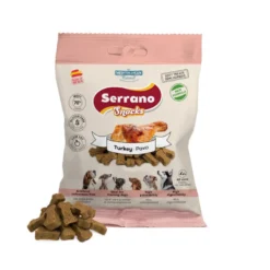 Mediterranean Natural Serrano Galletas Pavo para perros