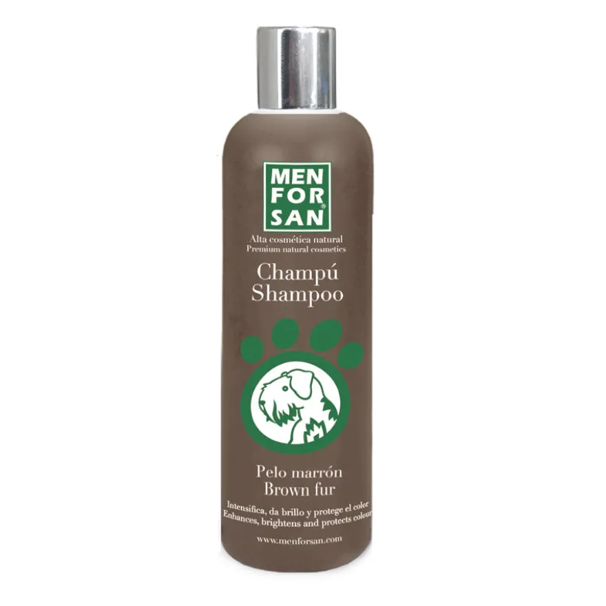 Menforsan Champú Pelo Marrón para perros