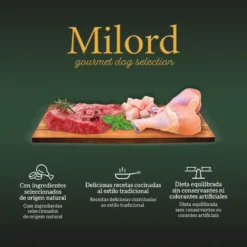Milord Adult Pollo en Gelatina tarrina para perros