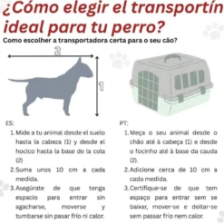 Moderna Odyssey Transportín con Entrada Doble para perros y gatos