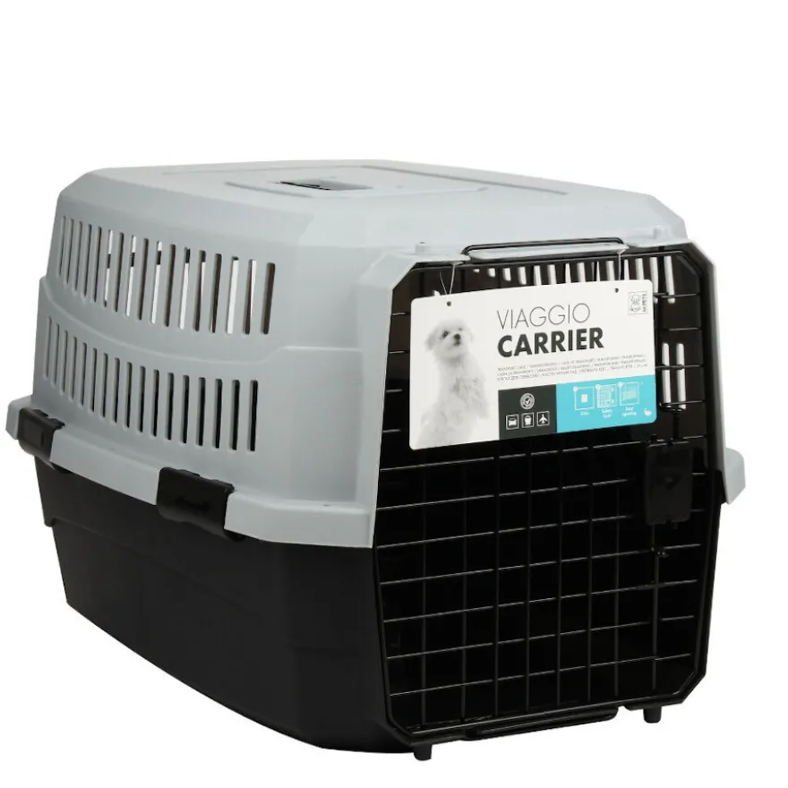 M-Pets Viaggio Trasportín Gris para perros