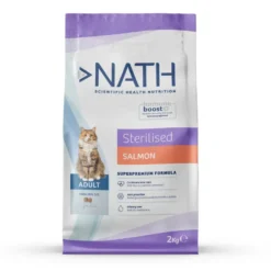 Nath Adult Sterilized Salmón y Arroz pienso para gatos