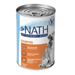 Nath Veterinary Diets Diabetes Cordero lata para perros