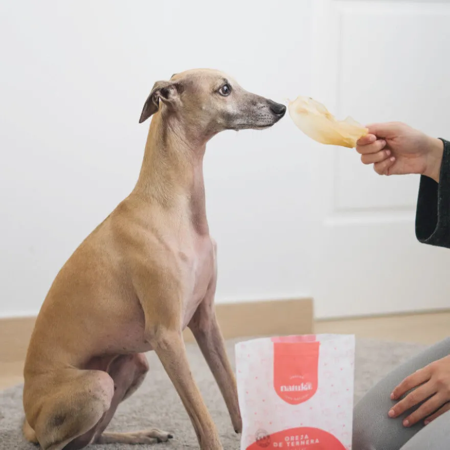 Natuka Oreja de Ternera para perros