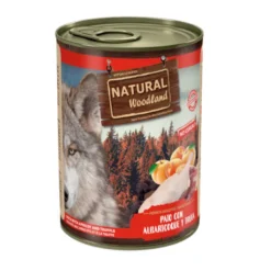 Natural Greatness Pato con Albaricoque y Trufa lata para perros