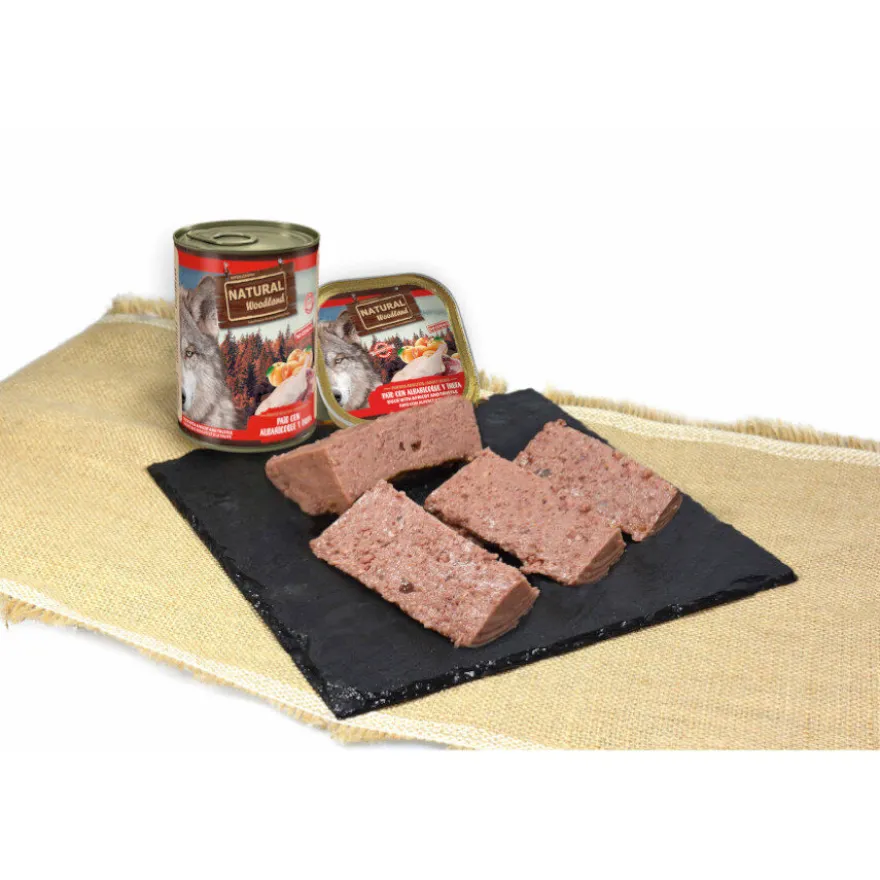 Natural Greatness Pato con Albaricoque y Trufa lata para perros