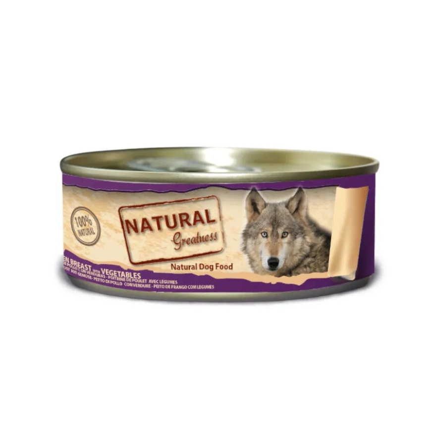 Natural Greatness Pechuga de Pollo con Verduras lata para perros